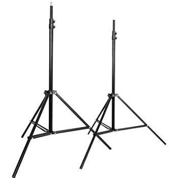 CowboyStudio Set of Two 7 feet Photography Light Stands with Cases