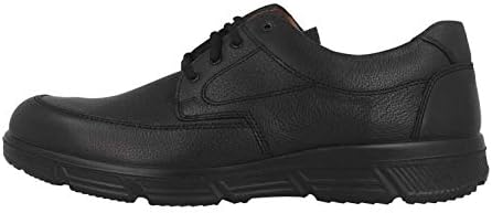 Amazon.com | Clarks Men's Badell Seam Oxford, Black Nubuck, 10