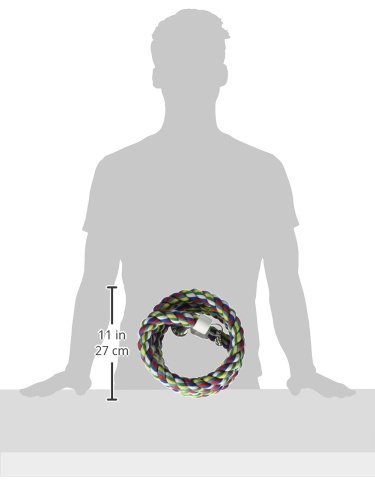 Super Bird Creations 1-1/4-Inch by 97-Inch Rope Bungee Bird Toy, X-Large