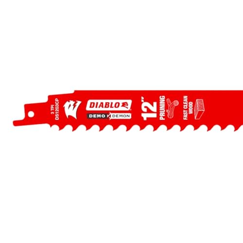 Diablo Demo Demon Carbide Teeth Reciprocating Saw Blades - 3-Pack photo 8