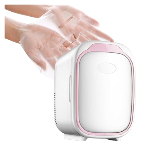 MoSumOn Mini Fridge,Skincare fridge, 6L Portable Mini Skincare Beauty Fridge Compact Refrigerator Low Noise Cooler & Warmer Cosmetic Fridge(Pink)
