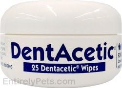 Derma Pet Dentacetic Dental Wipes