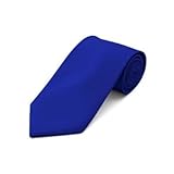 Solid Ties / Multiful color Formal Tie, Royal Blue