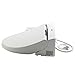 TOTO SW2033#01 C100 WASHLET Electronic Bidet Toilet Seat with PreMist, Round, Cotton White