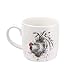 Portmeirion Home & Gifts Curious Hen (Chicken) Single Mug, White