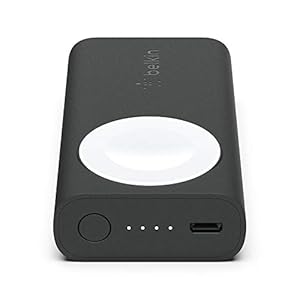 Belkin Boost Charge Powerbank, geschikt voor Apple Watch, zwart, wit