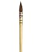 da Vinci Watercolor Series Artissimo Paint Brush, Round Pure Kolinsky Red Sable, Size 0 (428-0)