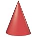 Red Party Hats, 8ct