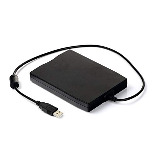 3.5 inch 1.44MB FDD Black USB Portable External Interface Floppy Disk FDD External USB Floppy Drive for Laptop - Thumbnail 7