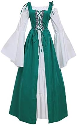 SportsXX Women's Simple Medieval Vintage Tunic Renaissance Party Evening  Dress Dark Green XL price in Saudi Arabia | Amazon Saudi Arabia | kanbkam