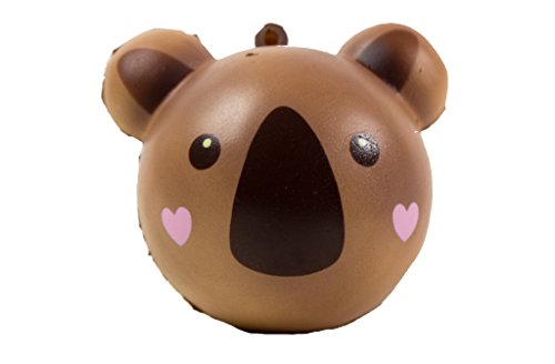 Puni Maru Mini Animal Bun Squishy Caramel Koala