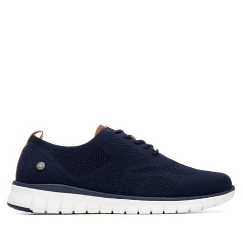 - Scarpe Uomo Blu Navy - Scarpe comode e Versatili - Moda Casual - Modello 17552001 (Misurare 44)