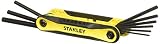 STANLEY STHT71801 Folding SAE Hex Key Set, 9-Piece
