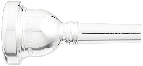 Bach 35018C Small Shank Tenor Trombone Mouthpiece, Silver Plated, 18C Cup Medium Shallow
