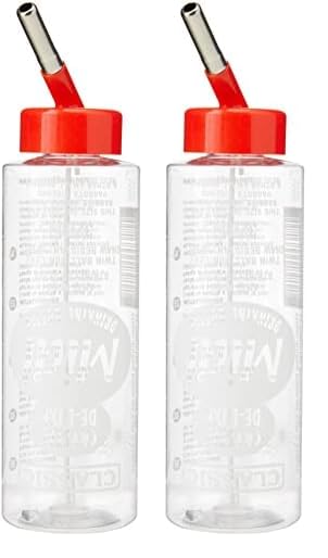 Classic Crystal Deluxe 'Midi' - Small Animal Drinking Bottle 320ml (Pack of 2)