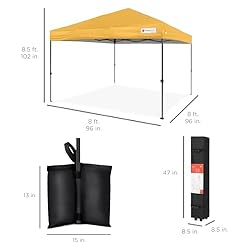 Best Choice Products 8x8ft 1-Person Setup Pop Up