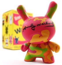 Camouflage 1/20 Kidrobot Andy Warhol Dunny Vinyl Mini-Figures