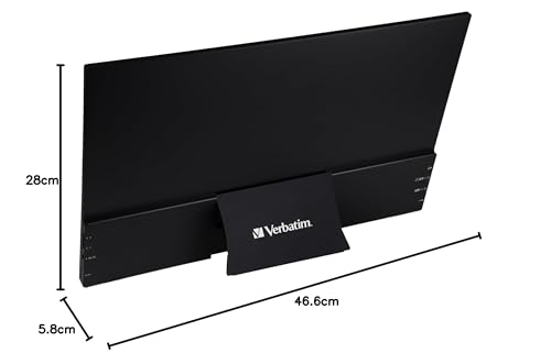 Verbatim PMT-15-4K 4K Ultra HD 15" Touch Screen Monitor