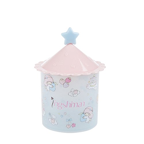 Polytree Cotton Ball and Swab Holder Organizer Storage Box Container Makeup Pads Swab Holder Case