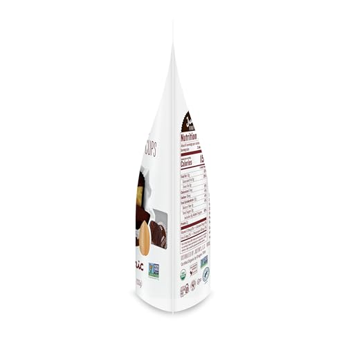 JUSTIN’S, PEANUT BUTTER CUPS DARK CHOCOLATE MINI ORGANIC, 4.7 OUNCE