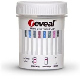 Reveal 6 Panel Cup (1 ea.) (THC/COC/AMP/OPI/BZO/OXY)