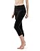 Tesla TM-FYC32-BLK_Medium Yoga Pants High-Waist Tummy Control w Hidden Pocket FYC32