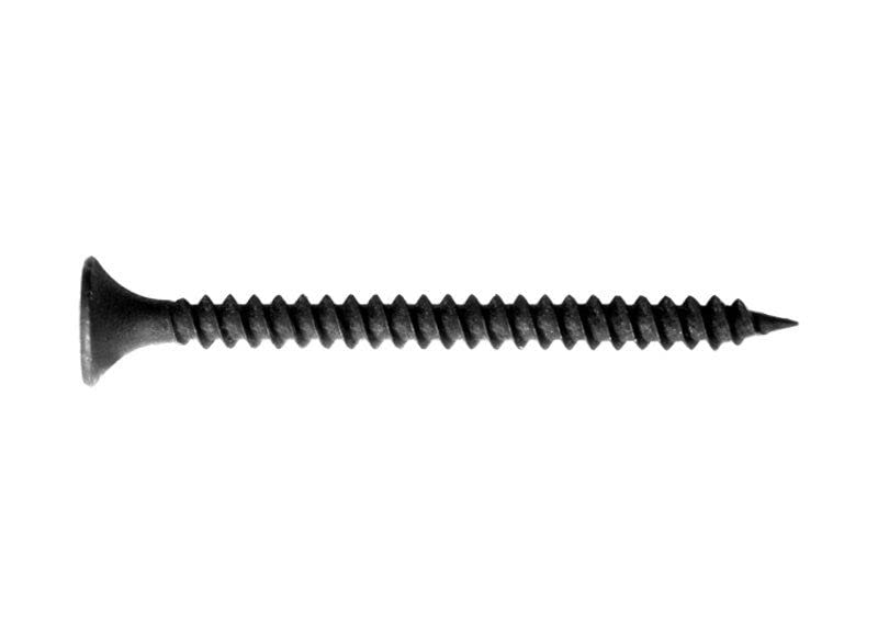 3.5mm x 45mm (Pack of 100) Black Phosphate Phillips Countersunk Drywall Screws Plasterboard Wood Fine Thread for Metal Constructions Bugle Head N17DE