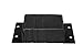 Rubber Dock Bumper, Rectangular, Laminated, Horizontal Mount, 4 Holes, 14