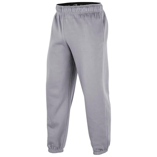 CHAMPRO Men's Standard Victory Fleece Sweatpant, Silver