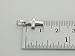 GreenCatJewelry 1 pc. 925 Sterling Silver Tiny Pendant Cross 3/8