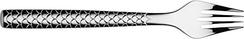 FM23/17 "Colombina fish" Fish Forks In 18/10 Stainless Steel Mirror Polished (Set of 6), Silver