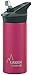 Laken Thermo Kids Vacuum Insulated Stainless Steel Leak Free Sports Water Bottle with Jannu Straw Cap, 17 oz, Fuchsia