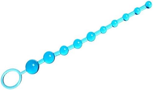 Waterproof Soft Silicon Massager (Blue)