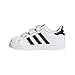 adidas Originals Baby Superstar CF I Running Shoe, White/Core Black/White, 9 M US Toddler