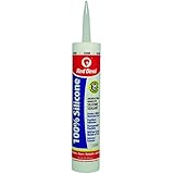 Red Devil 826 100% Silicone Sealant Clear Architectural Grade 50 Yr.10.1 oz. Cartridge