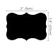 ThxToms 100 Chalkboard Labels, High-Class Waterproof and Rewritable Stickers for Jars, Folders Classification, 2