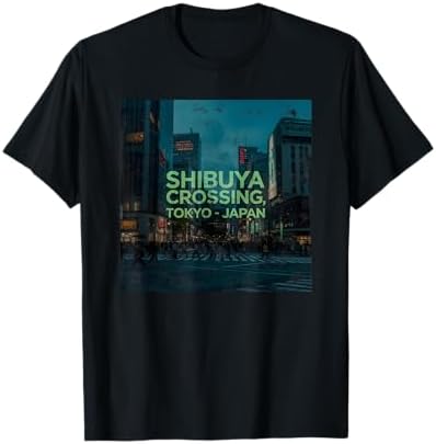 Amazon.com: Shibuya Crossing T-Shirt : Clothing, Shoes & Jewelry