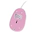 BestFire BC71794 Personalized Rabbit Unique Design Portable USB 1200 DPI Wired Small Optical Mouse for Computer Desktop Laptop Tablet Designed Specifically for Women Girls (Pink)