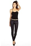 Dinamit Jeans Retro Flower Printed Skinny Pants