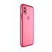 Speck Products Presidio NEON Clear Cell Phone Case For iPhone XS/iPhone X - SHOCKING PINK MATTE