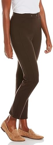 Rafaella Women's Curvy Gabardine Dress Pants - Slim Leg Work Slacks With Two-Way Stretch Rafaella Women's Curvy Gabardine Dress Pants - Slim Leg Work Slacks With Two-Way Stretch