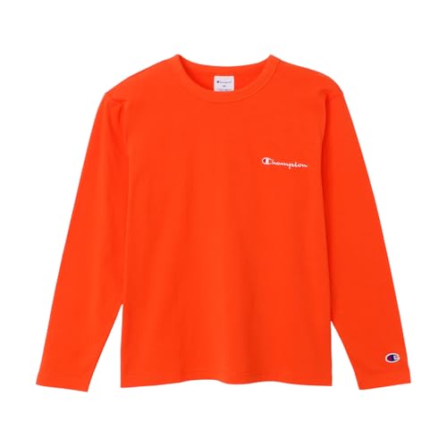 Tシャツ キッズ 長袖 丸首 綿100％ スクリプトロゴ ロングスリーブTシャツ キッズベージック CKSY404Z-840-150
