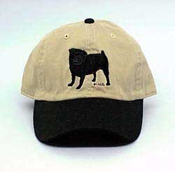 Cap: Pug, Black