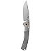 Benchmade - Crooked River 15085-1 EDC Manual Open Hunting Knife Made in USA, Clip-Point Blade, Plain Edge, Satin Finish, G10 Handle