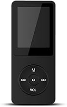 Phtronics 2015 Latest Version 8GB & 70 Hours Playback MP3 Lossless Sound Music Player (Supports up to 64GB), Color Black