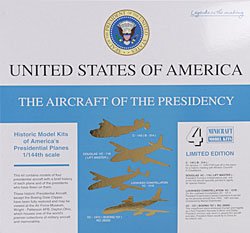 The Aircraft of the Presidency - 4 Historic Kits - United State of America