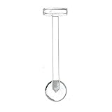 14g Clear Bioflex Tongue Labret Retainer Body Piercing 14 Gauge 5/16
