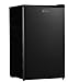 Emerson CR440BE 4.4 Cubic Foot Compact Single Door Refrigerator cu. ft, Black