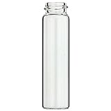 Glass Vials, 8 Dram, Pack of 12