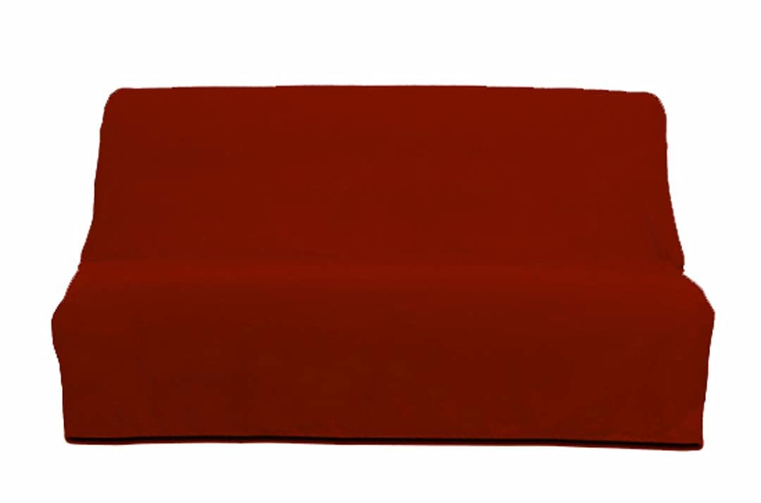Soleil d'ocre Panama Sofa Bed Cover Cotton Orange 190 x 204 cm